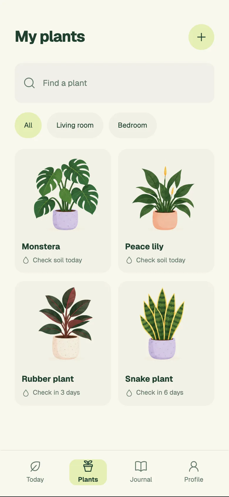 Playful Sprout: My plants screen